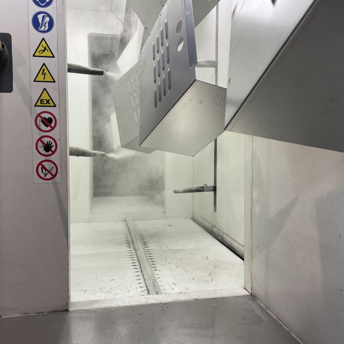 VKS Pintura en Polvo · Pintado con Pintura Electrostática en Polvo al Horno en Girona